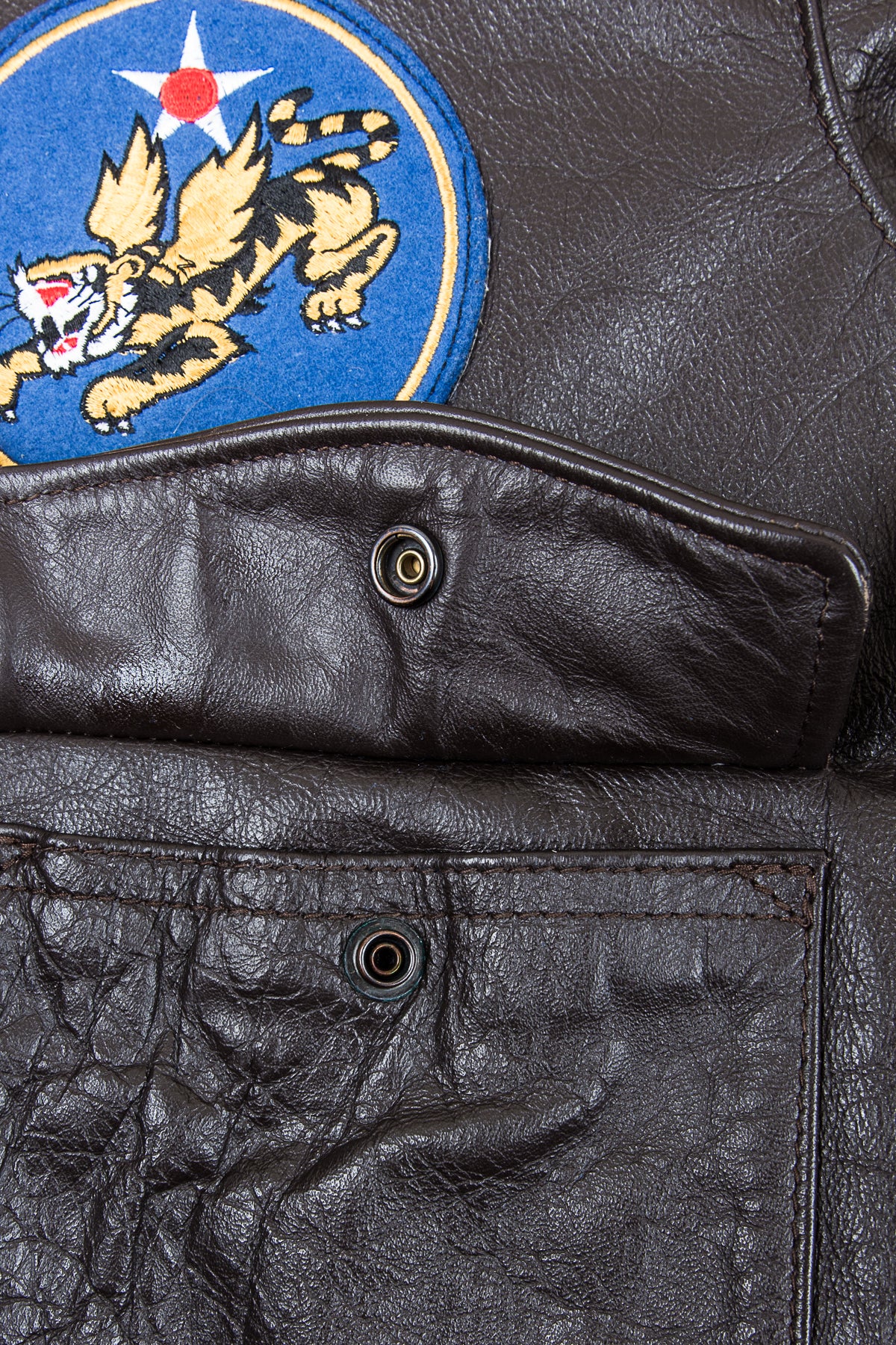 Second Hand Aero USAAF Leather A-2 40-3785-P Horsehide Leather Jacket Size 48