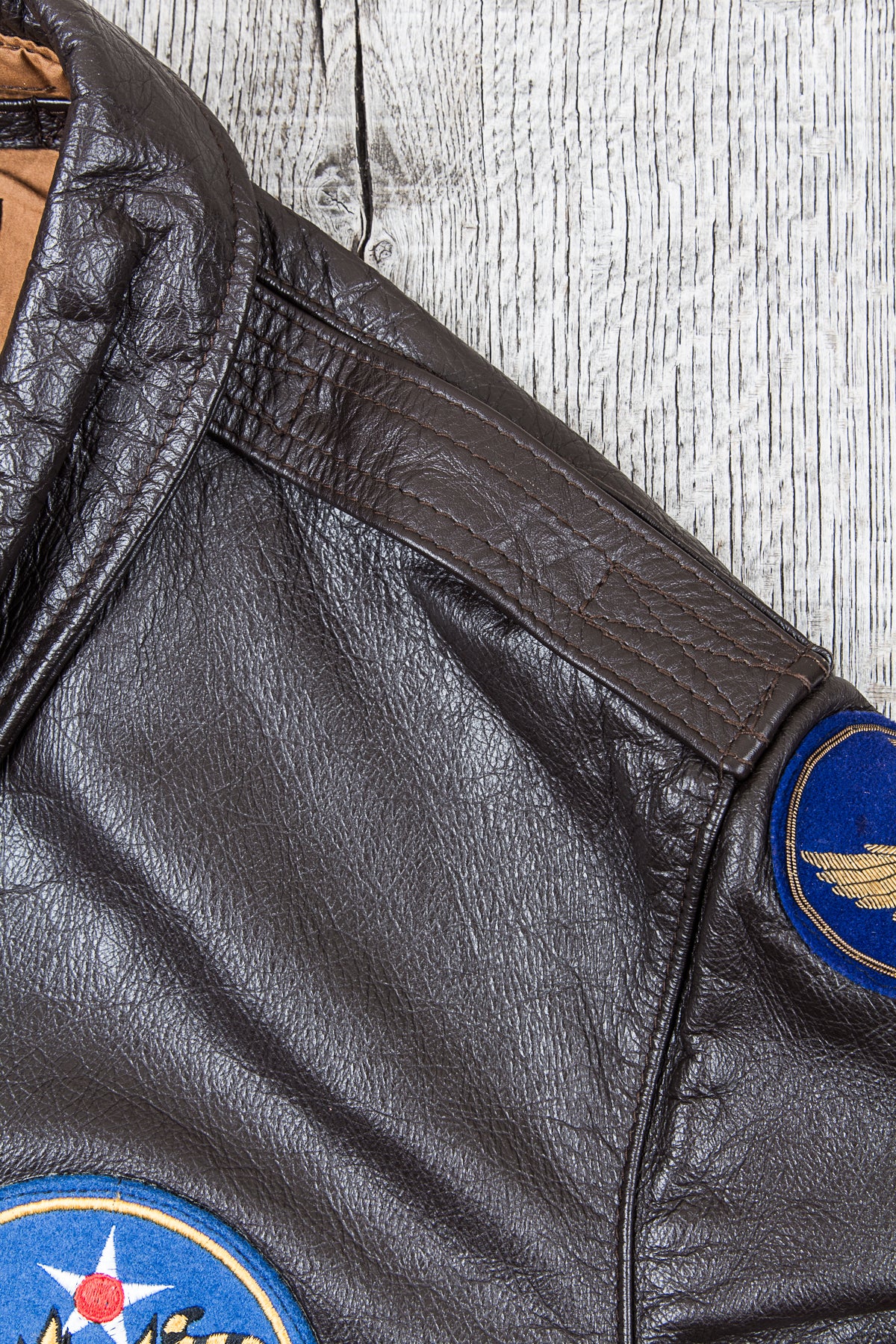 Second Hand Aero USAAF Leather A-2 40-3785-P Horsehide Leather Jacket Size 48
