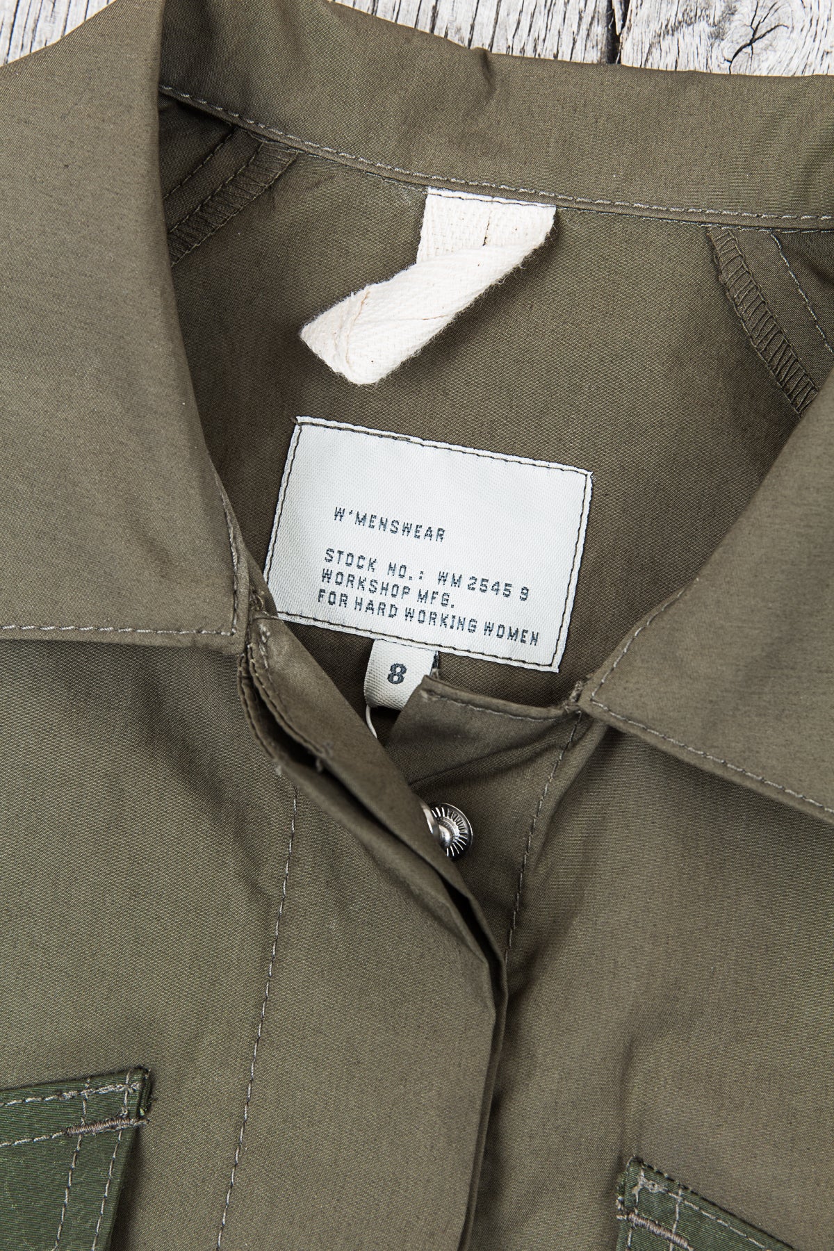 W'menswear Tropical Fieldwork Suit Green