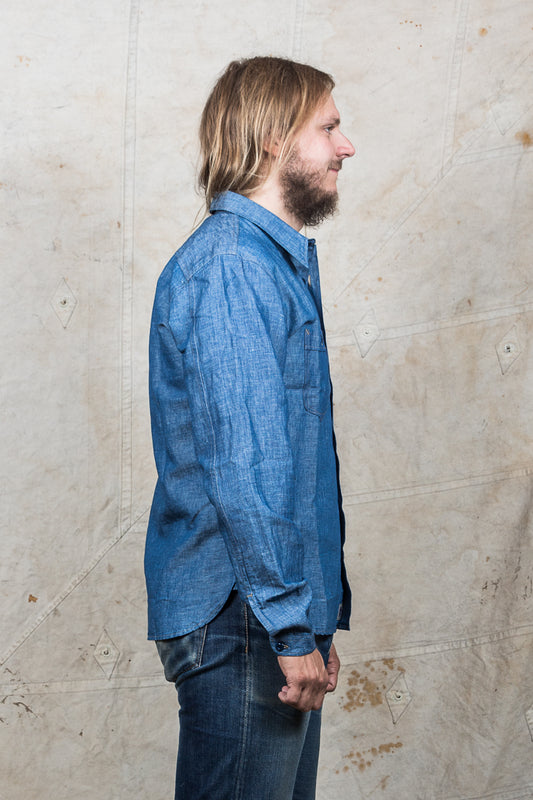 Indigofera Holden Chambray Shirt
