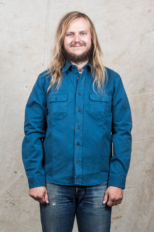 Indigofera Alamo Shirt Ocean