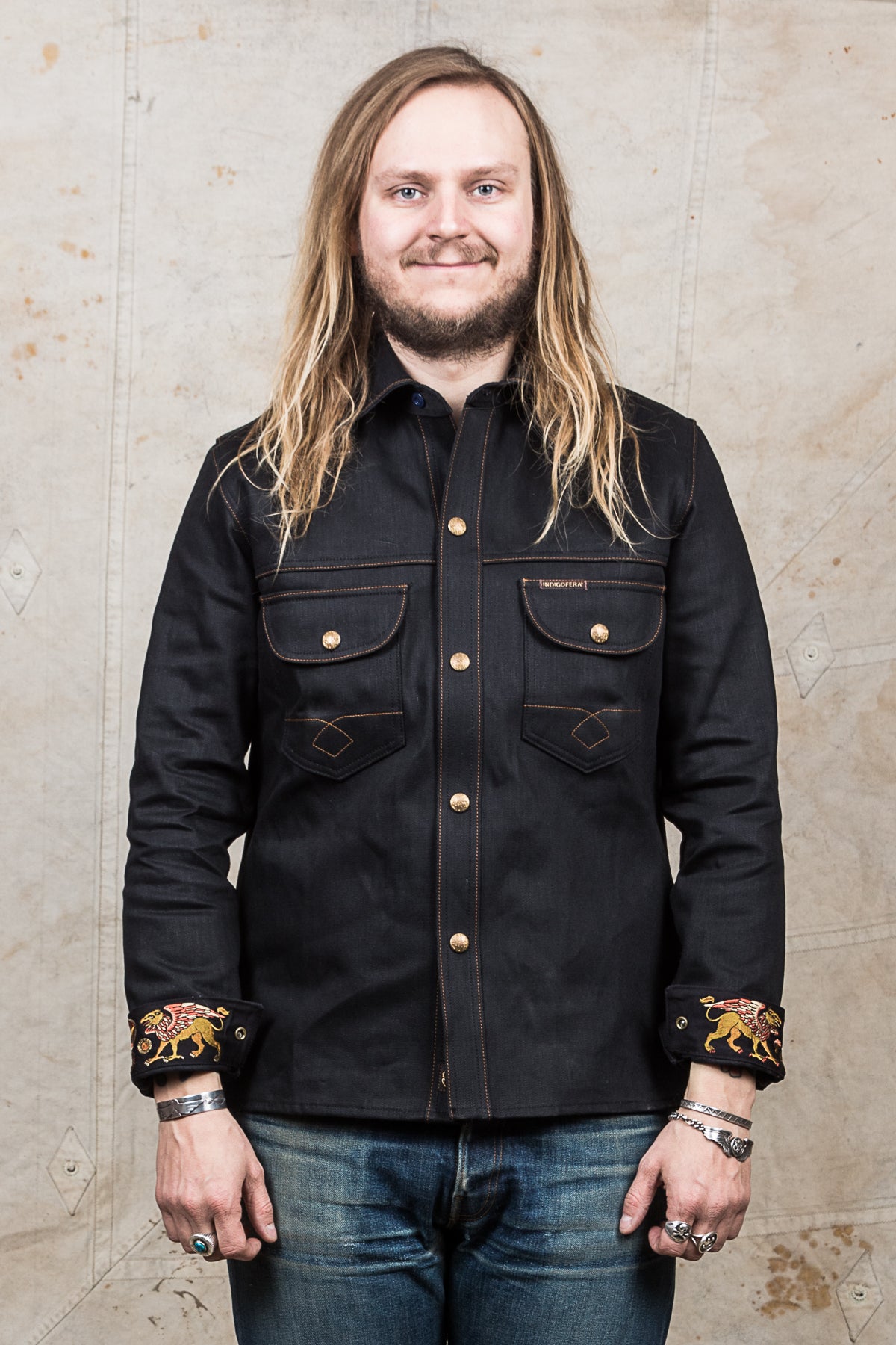 Indigofera Fargo Shirt LTD Gunpowder Ten Years Anniversary