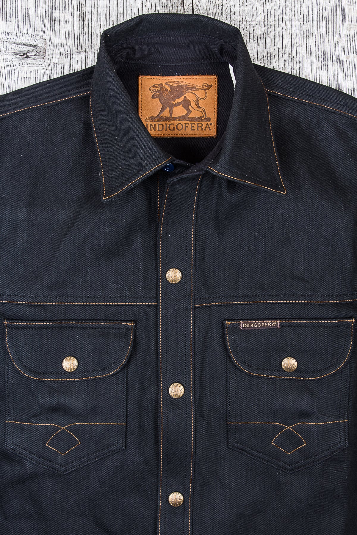 Indigofera Fargo Shirt LTD Gunpowder Ten Years Anniversary