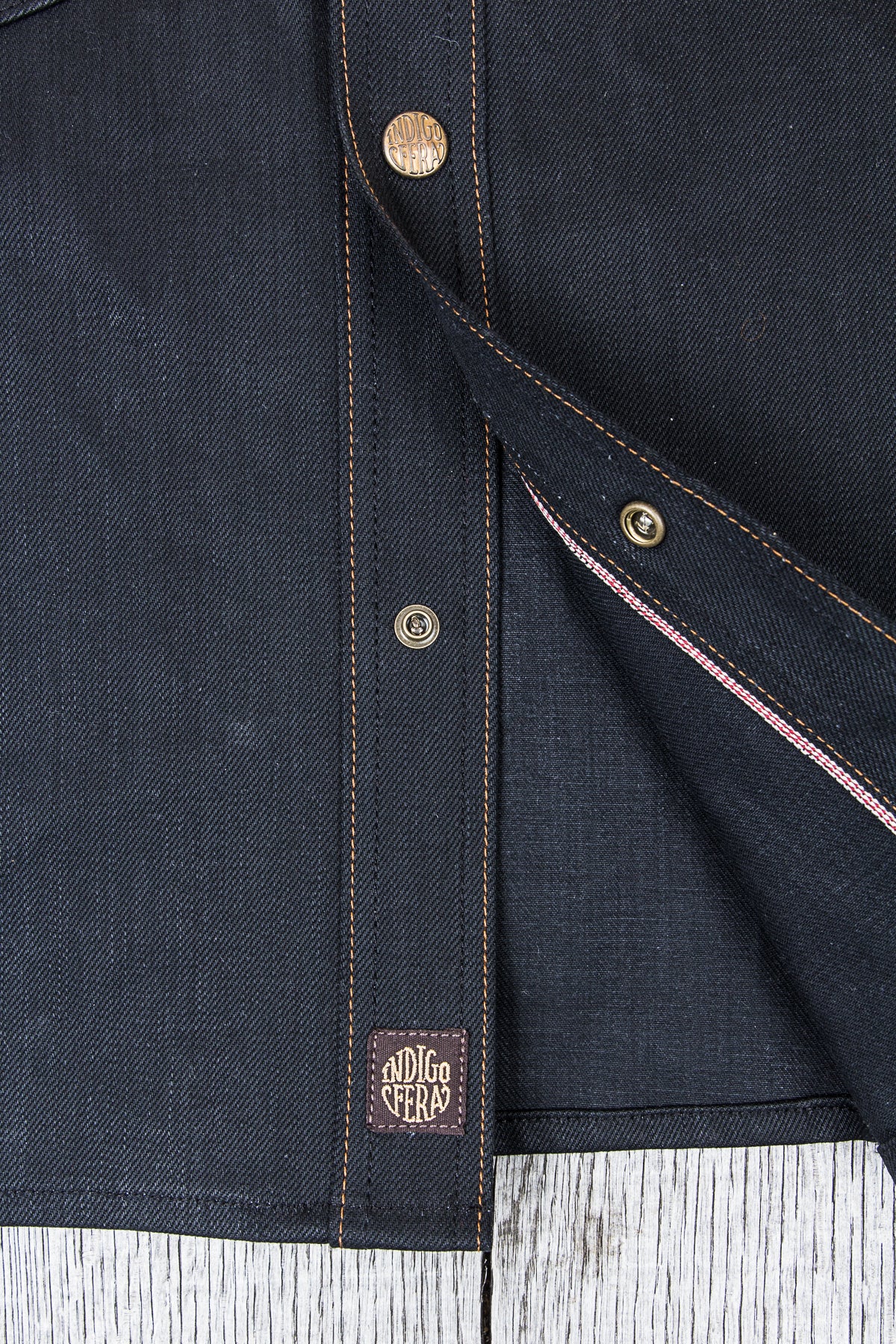 Indigofera Fargo Shirt LTD Gunpowder Ten Years Anniversary