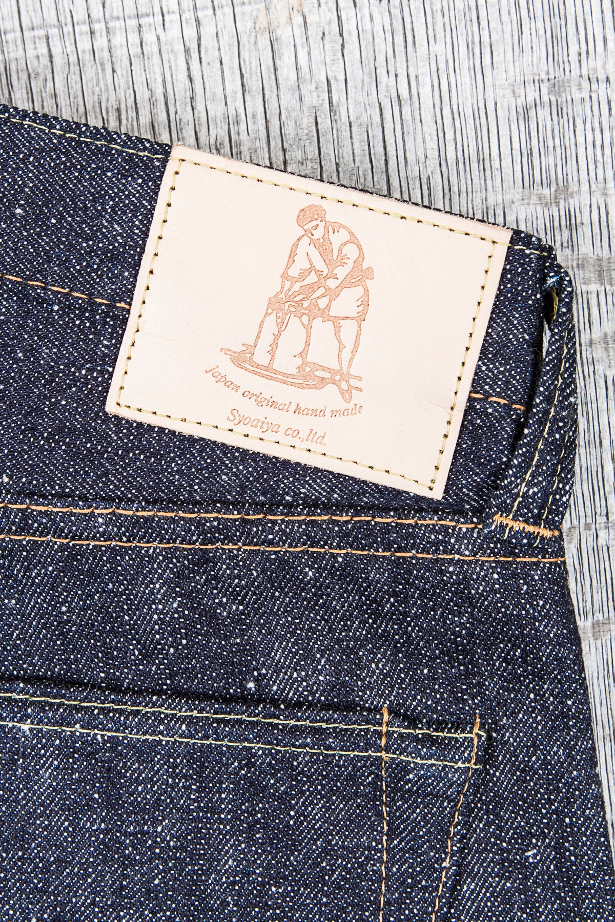 Pure Blue Japan SN-003 16oz Snow Denim Regular Straight Raw Indigo Jeans