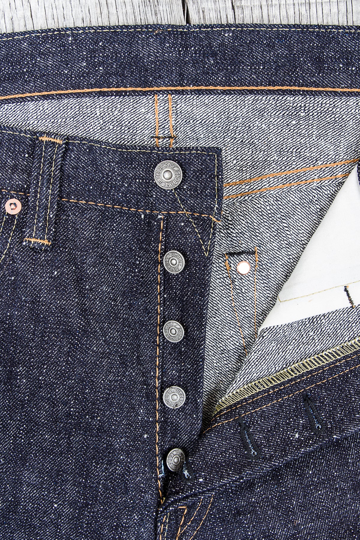 Pure Blue Japan SN-003 16oz Snow Denim Regular Straight Raw Indigo Jeans