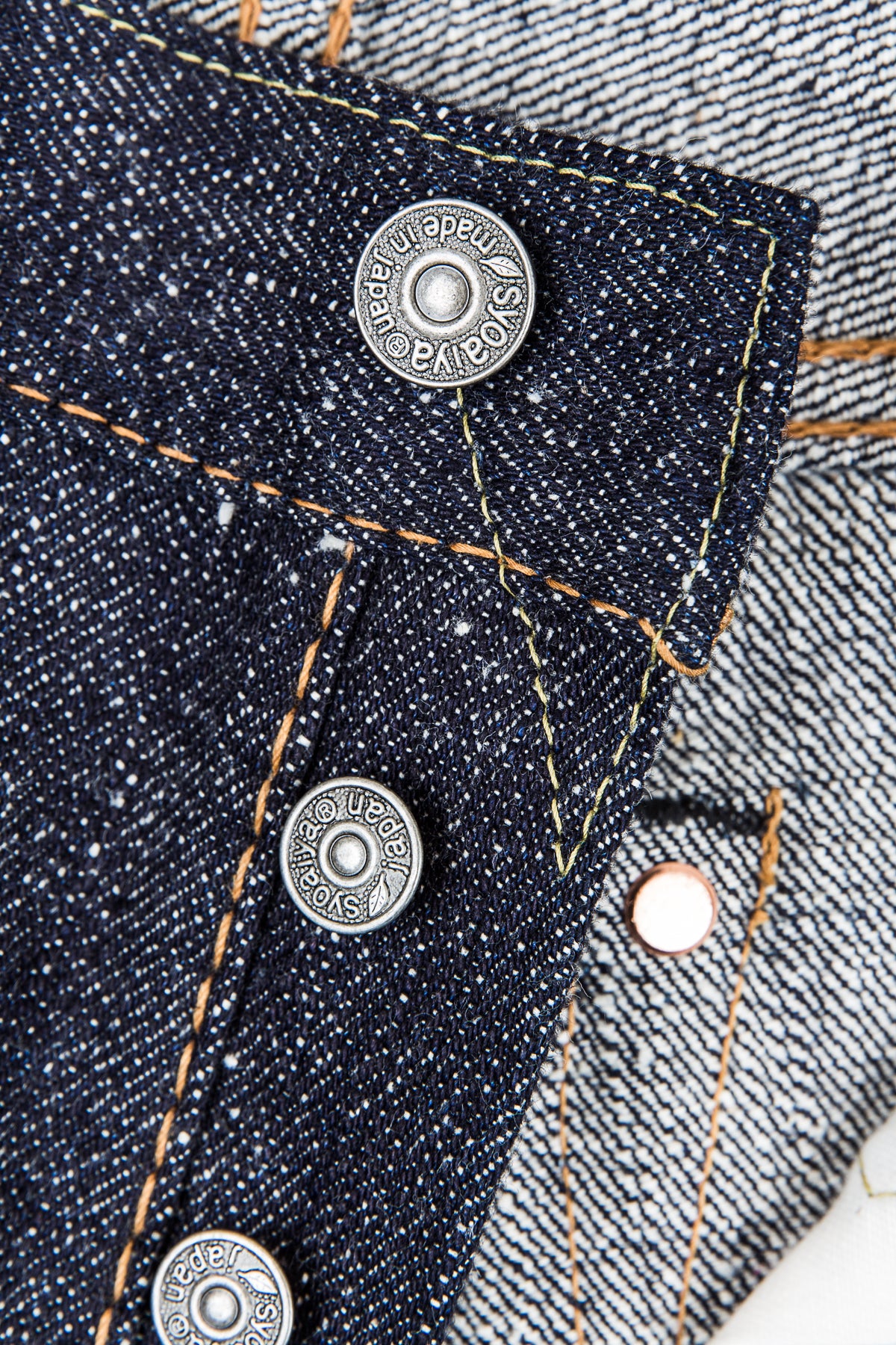 Pure Blue Japan SN-003 16oz Snow Denim Regular Straight Raw Indigo Jeans