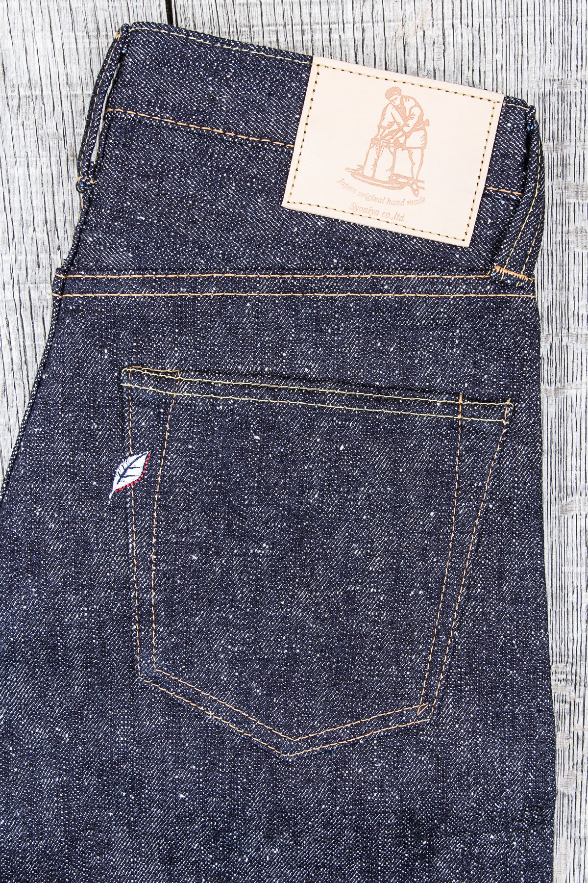 Pure Blue Japan SN-019 16oz Snow Denim Relaxed Tapered Raw Indigo Jeans