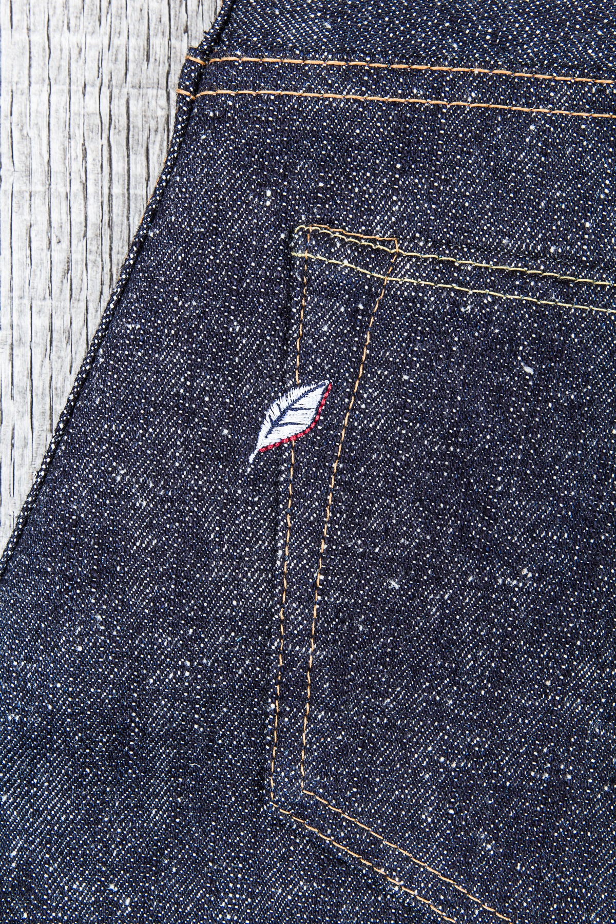 Pure Blue Japan SN-019 16oz Snow Denim Relaxed Tapered Raw Indigo Jeans