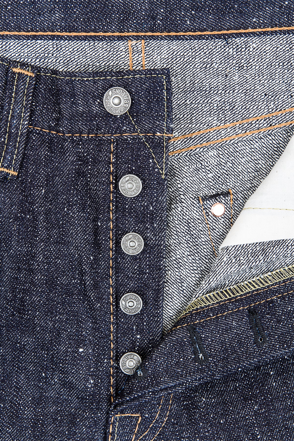 Pure Blue Japan SN-019 16oz Snow Denim Relaxed Tapered Raw Indigo Jeans
