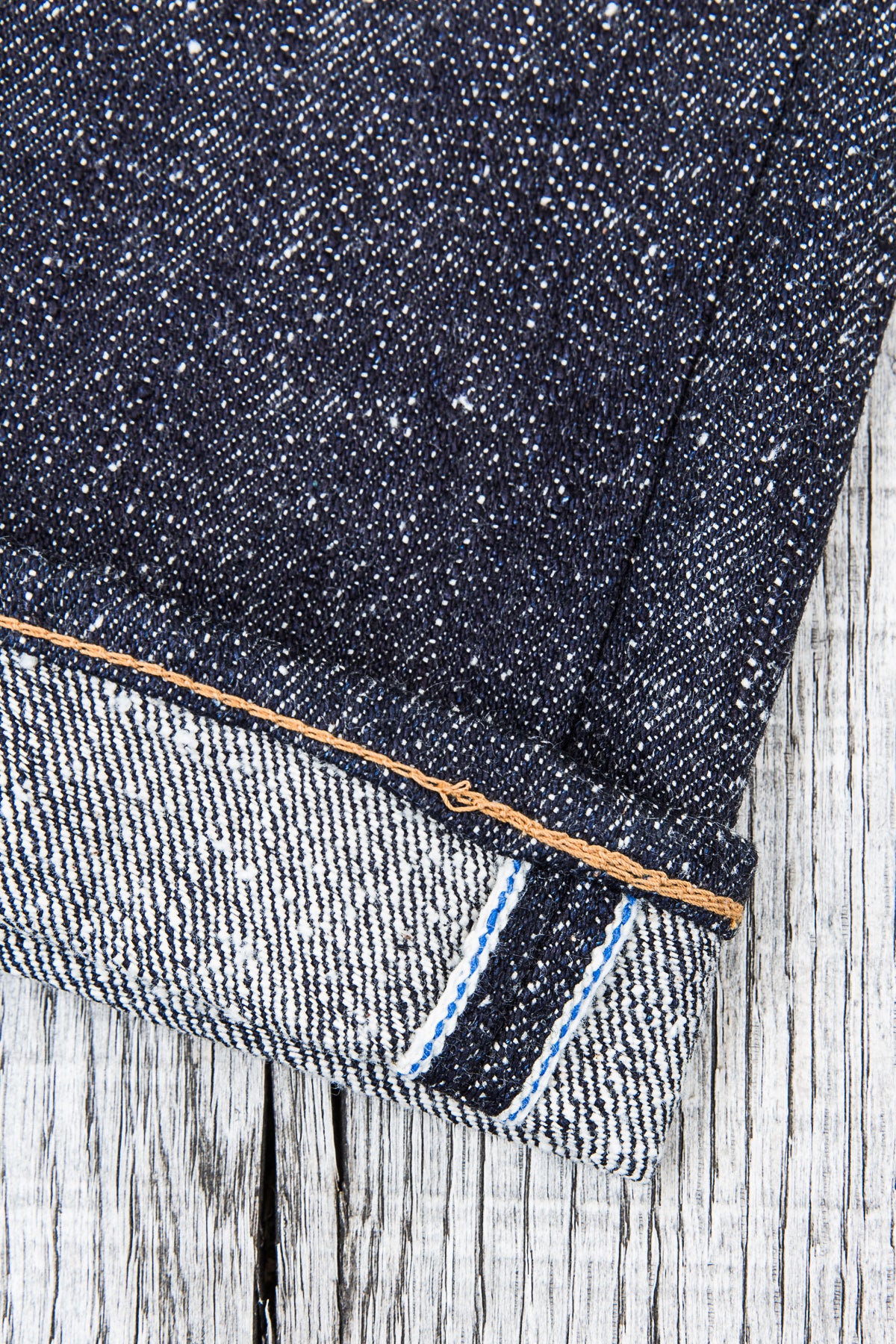 Pure Blue Japan SN-019 16oz Snow Denim Relaxed Tapered Raw Indigo Jeans