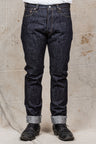Pure Blue Japan SN-019 16oz Snow Denim Relaxed Tapered Raw Indigo Jeans