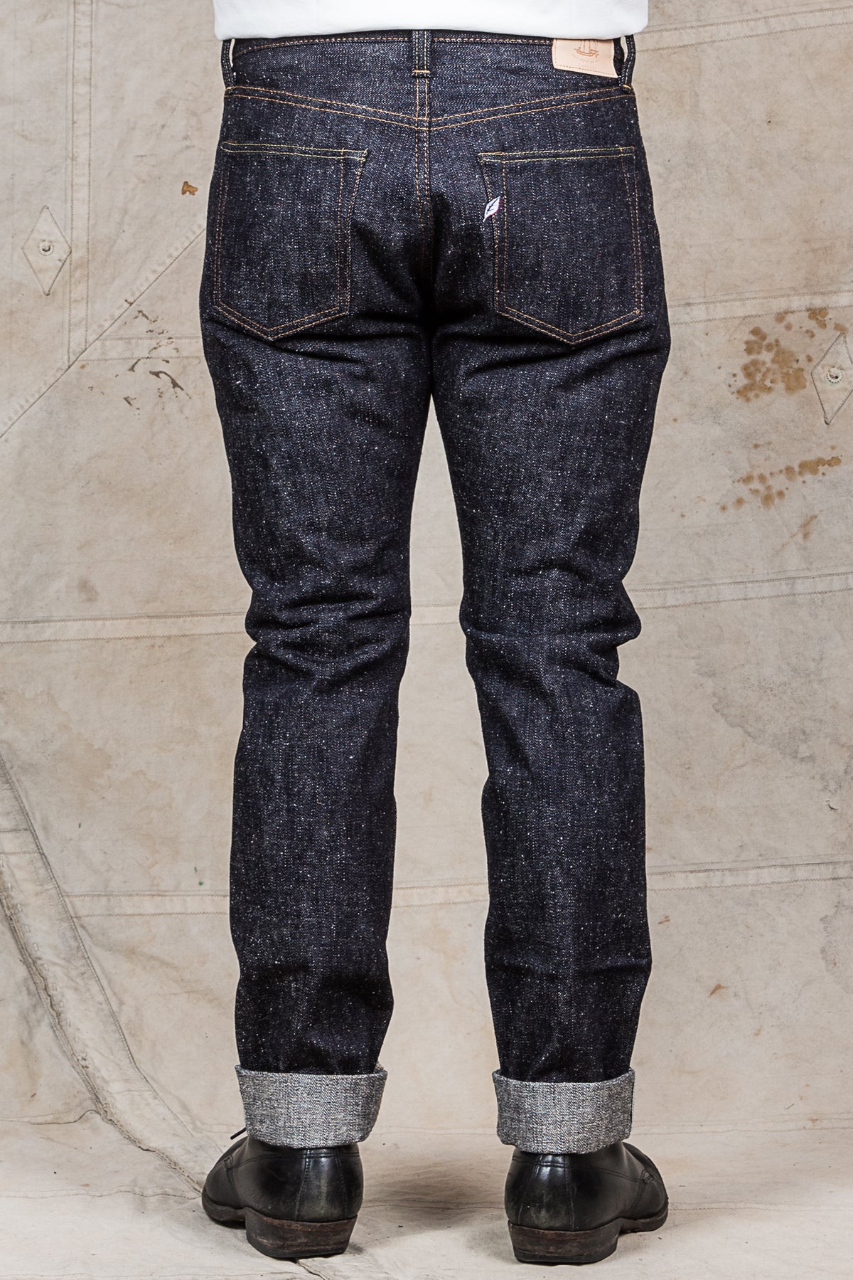 Pure Blue Japan SN-019 16oz Snow Denim Relaxed Tapered Raw Indigo Jeans