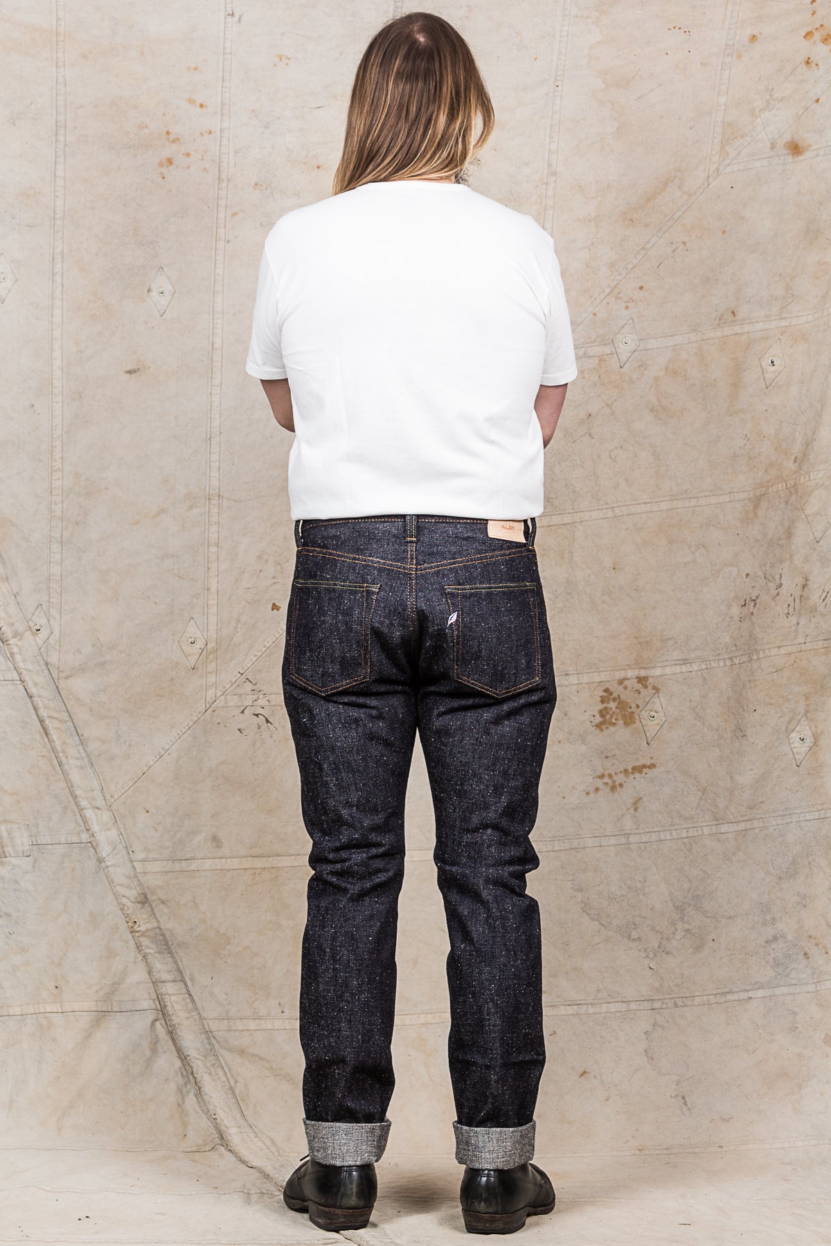 Pure Blue Japan SN-019 16oz Snow Denim Relaxed Tapered Raw Indigo Jeans