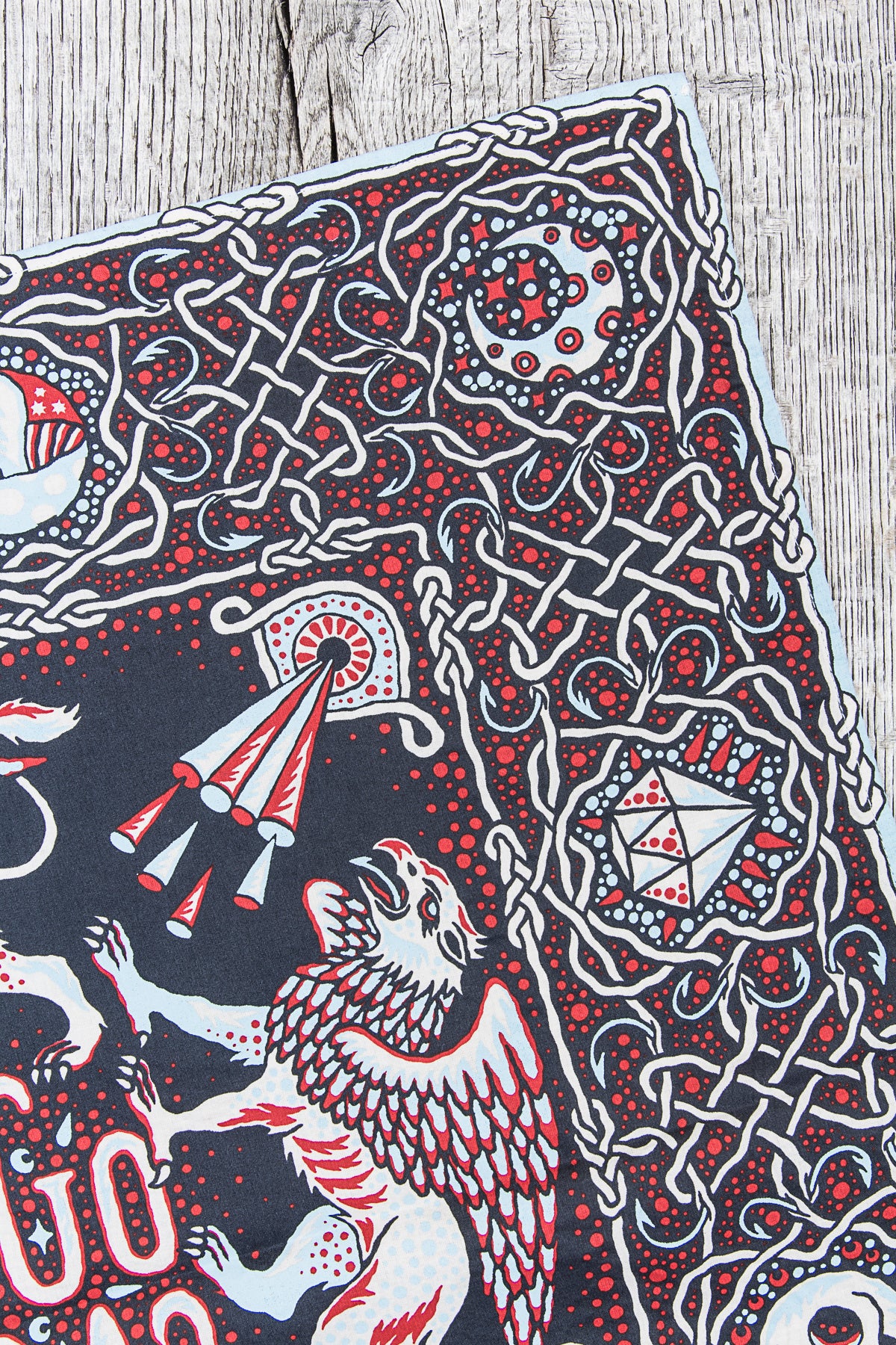 Indigofera Gryhon Rope Bandana 2