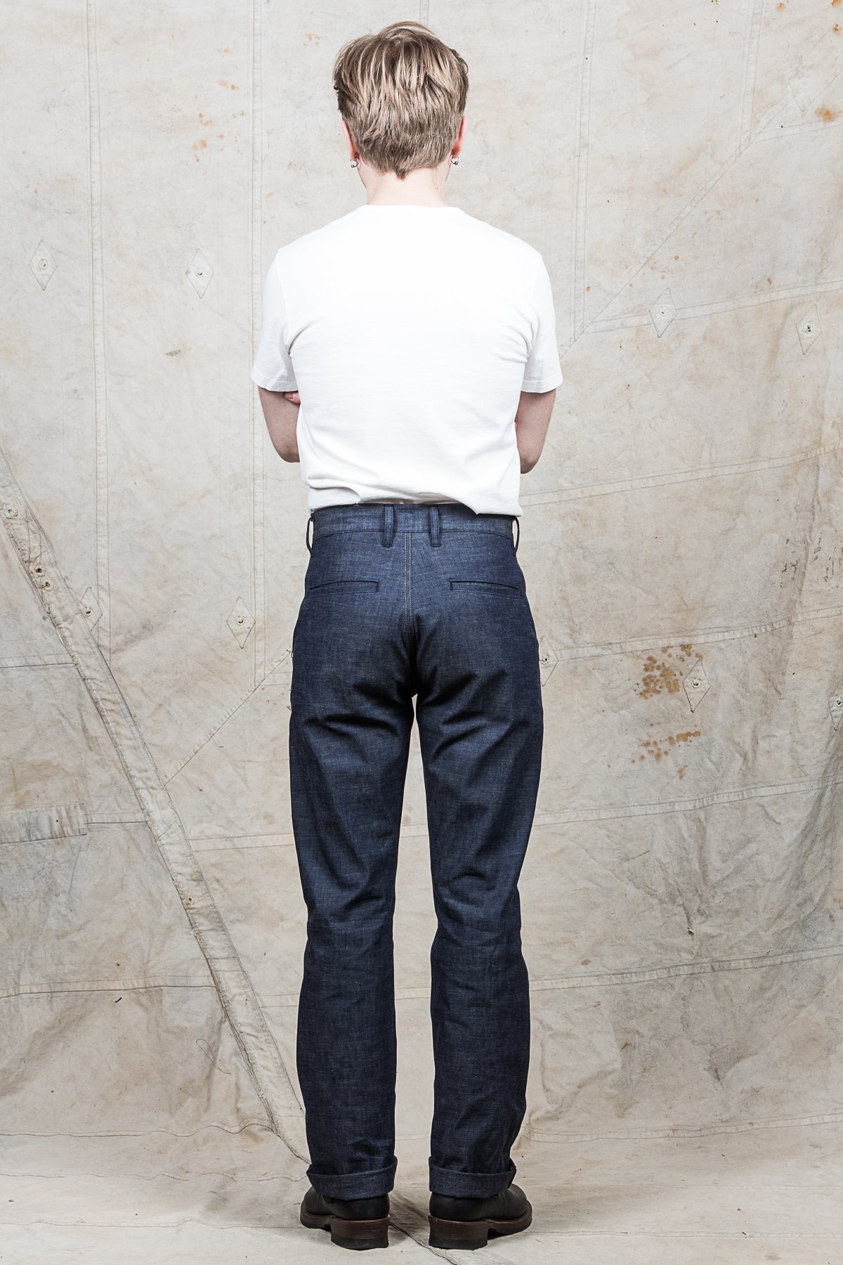 Indigofera Quinn Pants Military Chambray