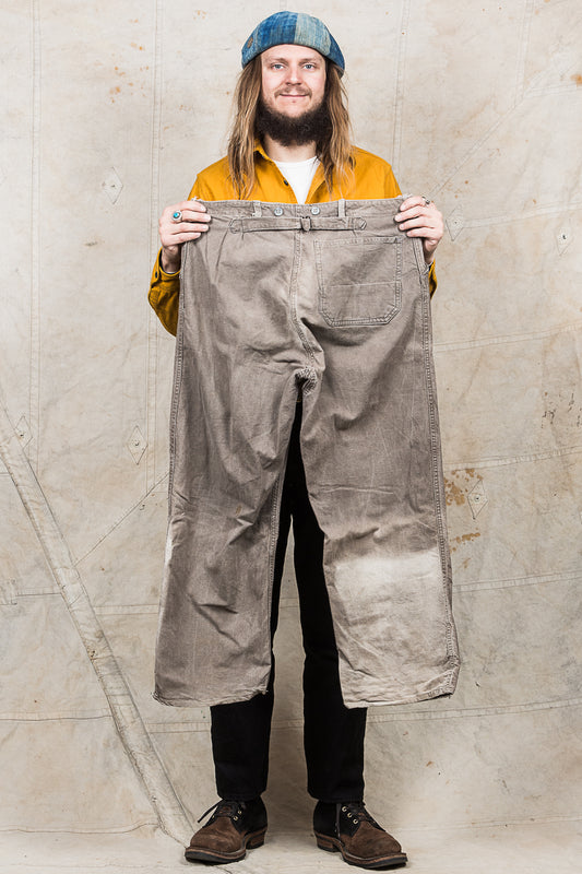 Vintage 1940s / 50s Swedish Army Pants "Grötbyxor" No. 7