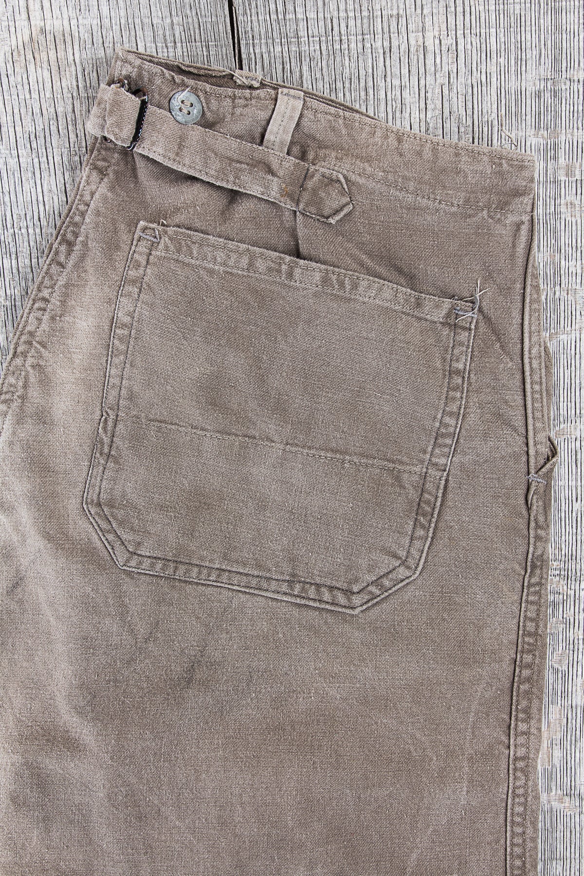 Vintage 1940s / 50s Swedish Army Pants "Grötbyxor" No. 7