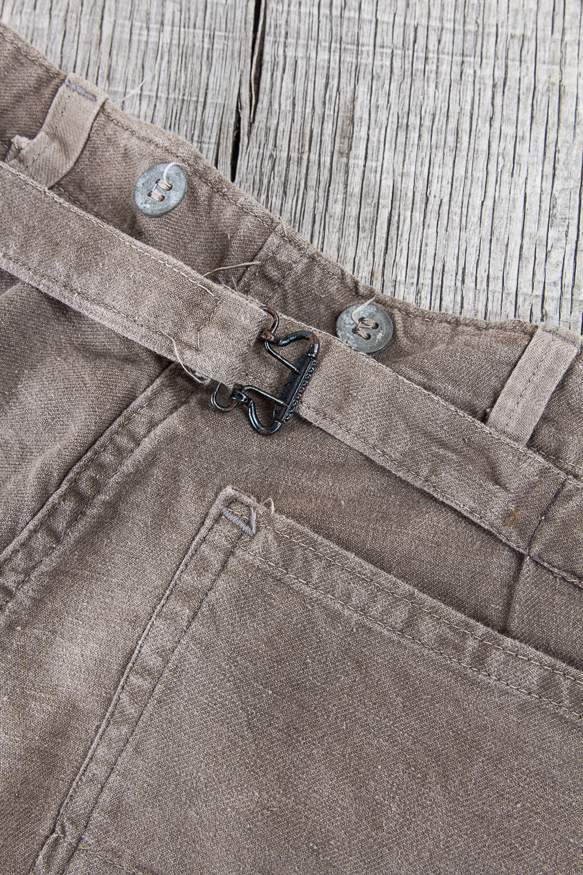 Vintage 1940s / 50s Swedish Army Pants "Grötbyxor" No. 7