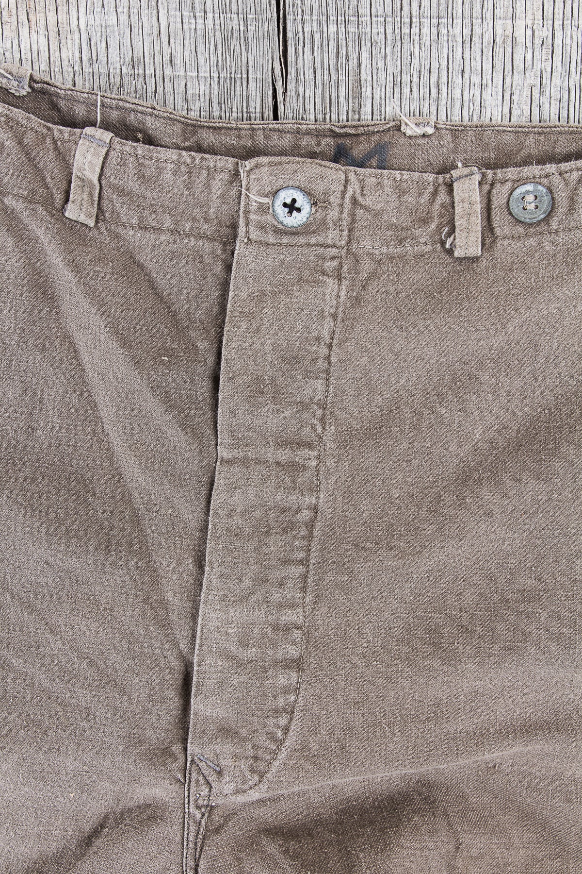 Vintage 1940s / 50s Swedish Army Pants "Grötbyxor" No. 7