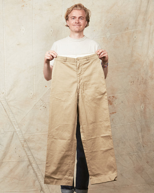 Vintage US Army Trouser's Men's Cotton U.T. 8,5 oz Khaki W 30 / L 33