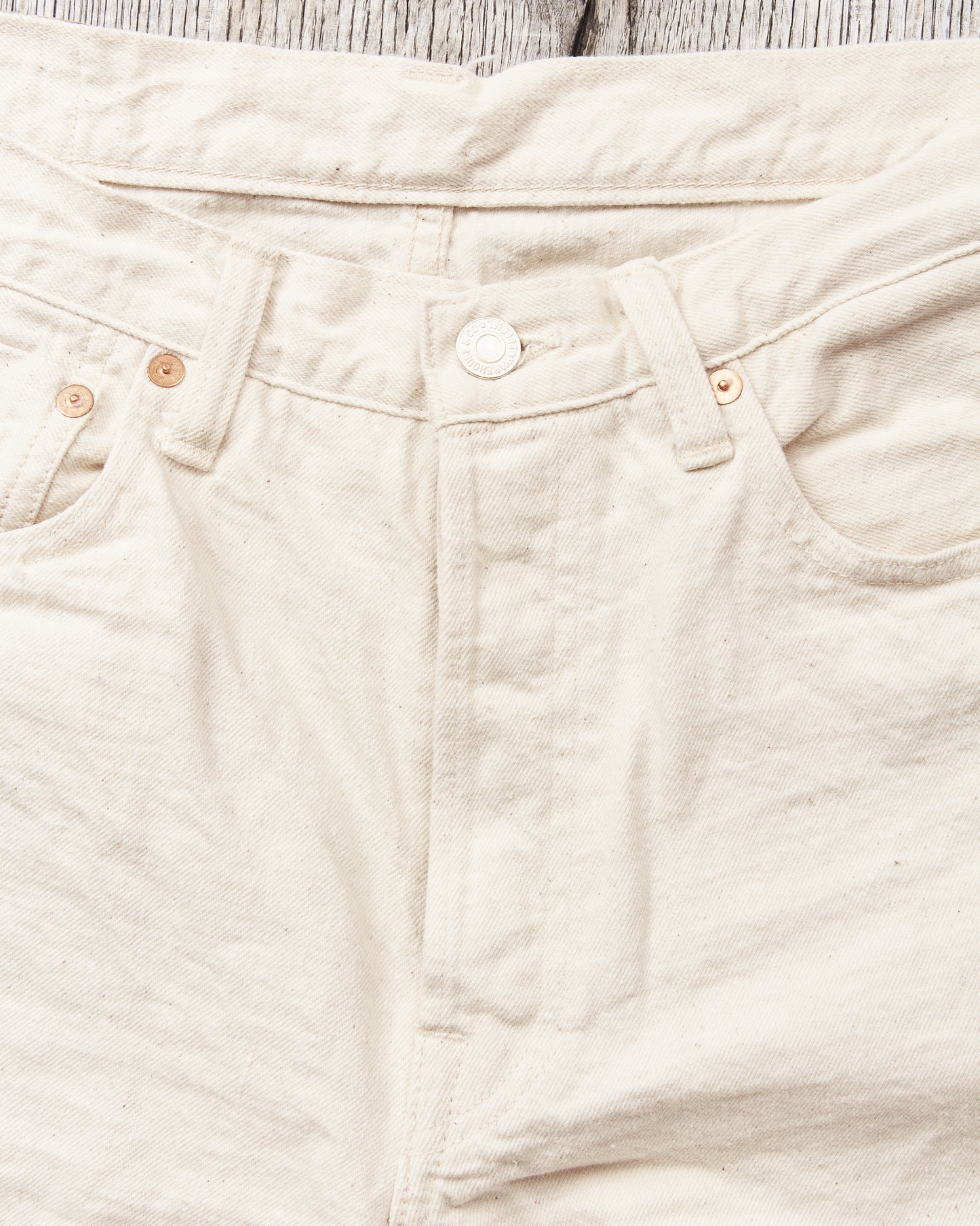 Warehouse & Co Lot 800xx Jeans One Wash Ecru