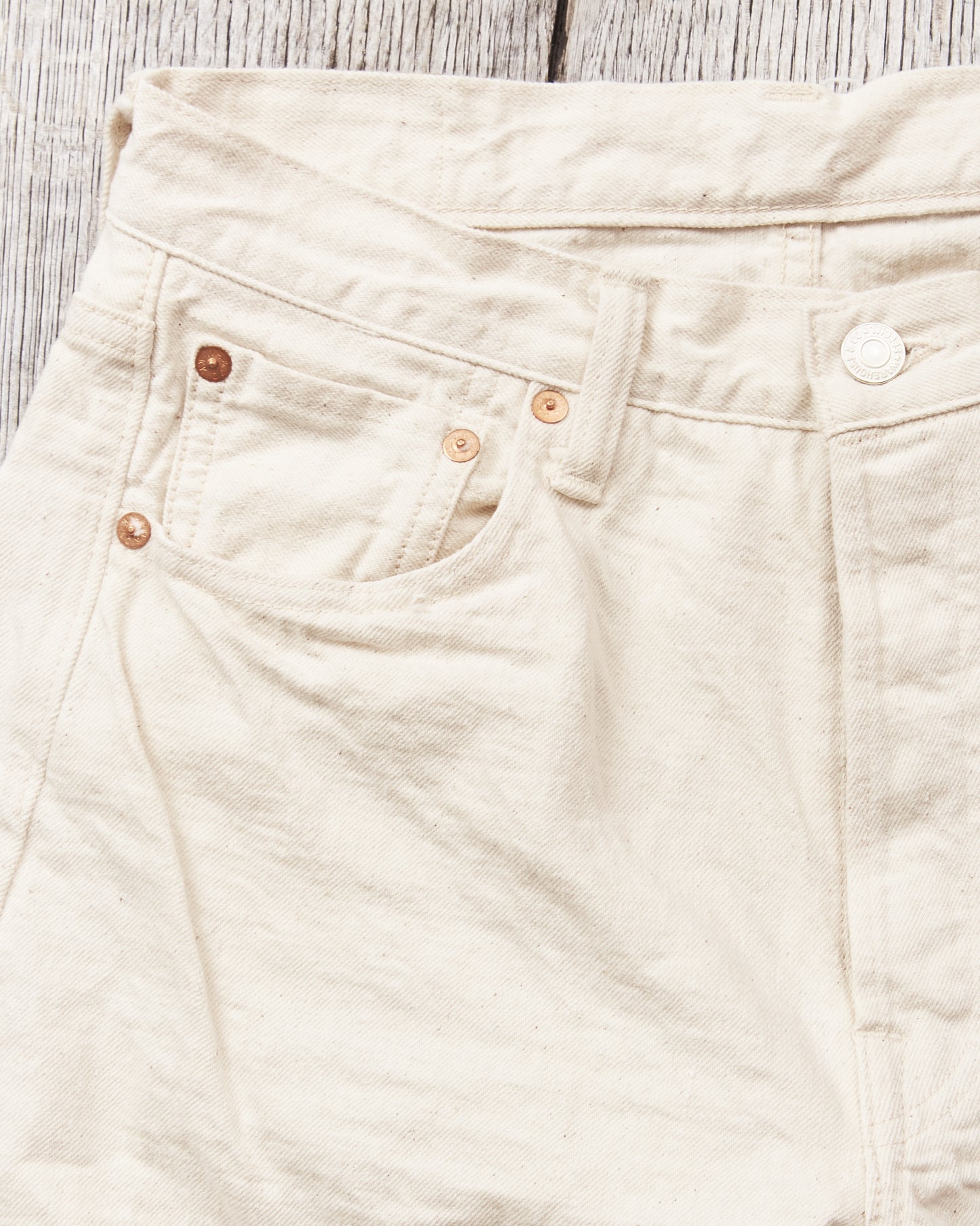 Warehouse & Co Lot 800xx Jeans One Wash Ecru