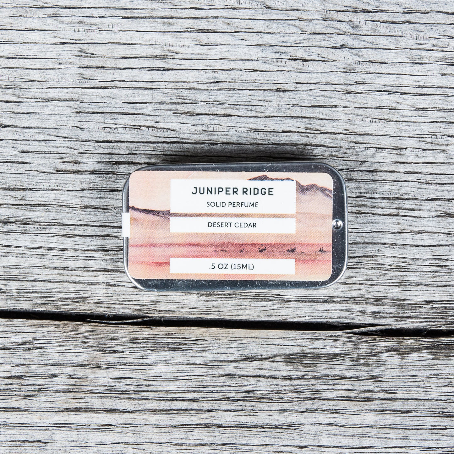 Juniper Ridge Organic Solid Perfume Desert Cedar 5oz
