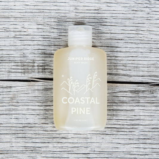Juniper Ridge Organic Body Wash Coastal Pine 2oz