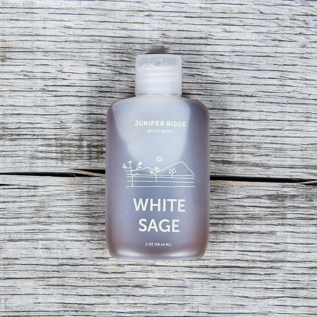 Juniper Ridge Organic Body Wash White Sage 2oz