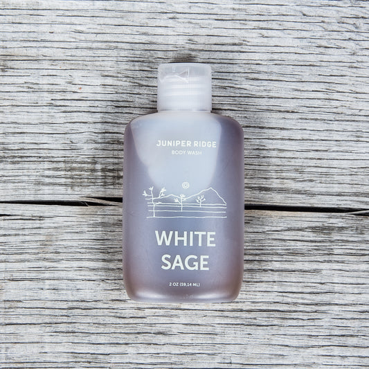 Juniper Ridge Organic Body Wash White Sage 2oz