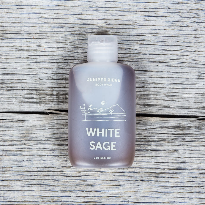 Juniper Ridge Organic Body Wash White Sage 2oz