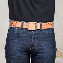 Indigofera Stu Leather Belt