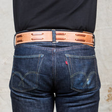 Indigofera Luke Leather Belt