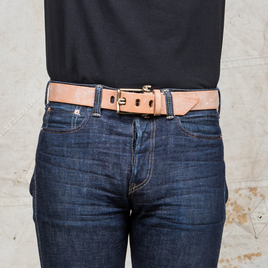 Tender Wire Buckle Belt Oak Bark Tan