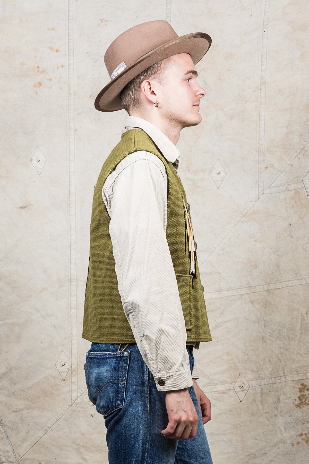 Vintage John R. Trujillo's Weaving House Chimayo Vest