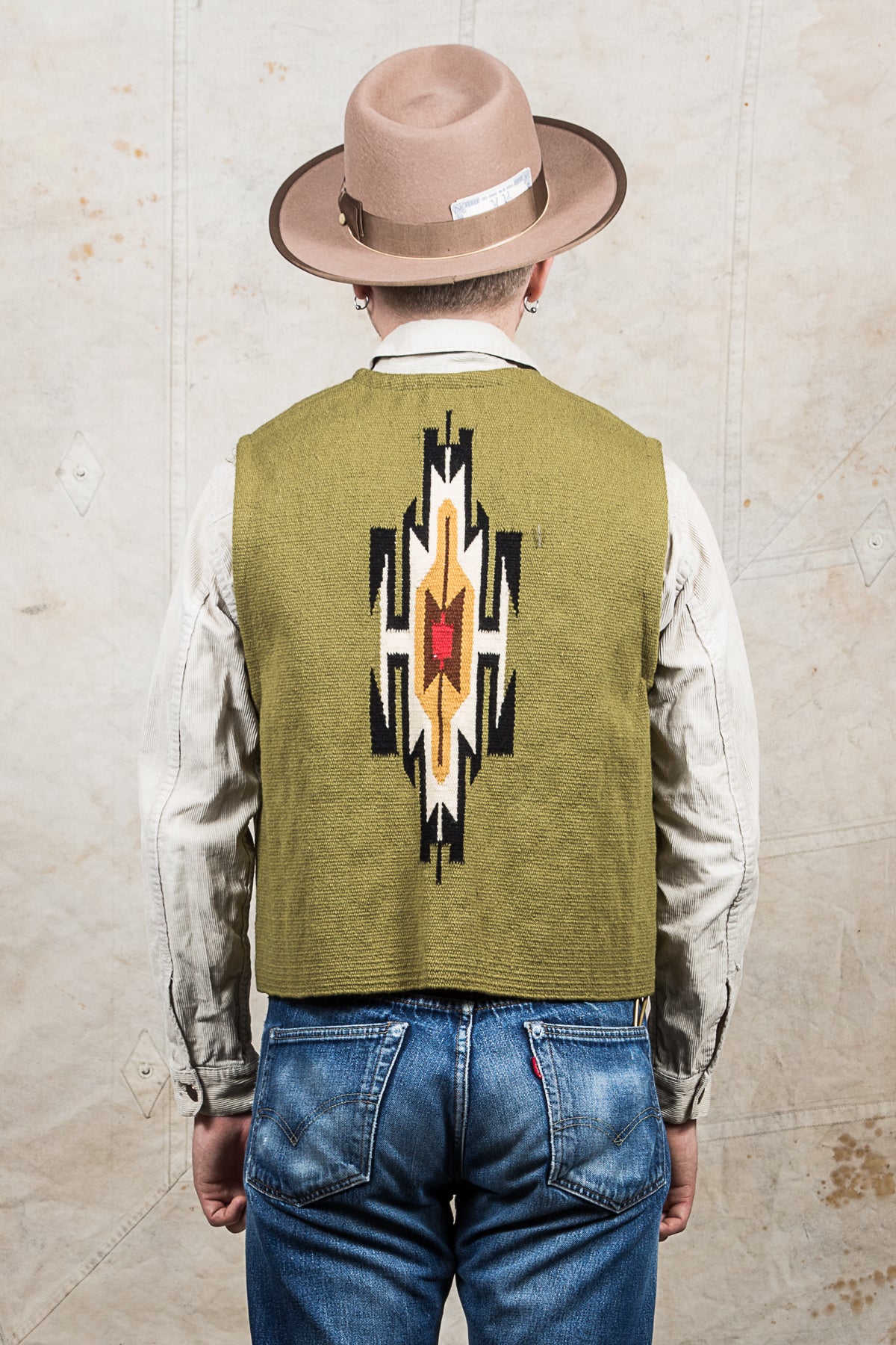 Vintage John R. Trujillo's Weaving House Chimayo Vest