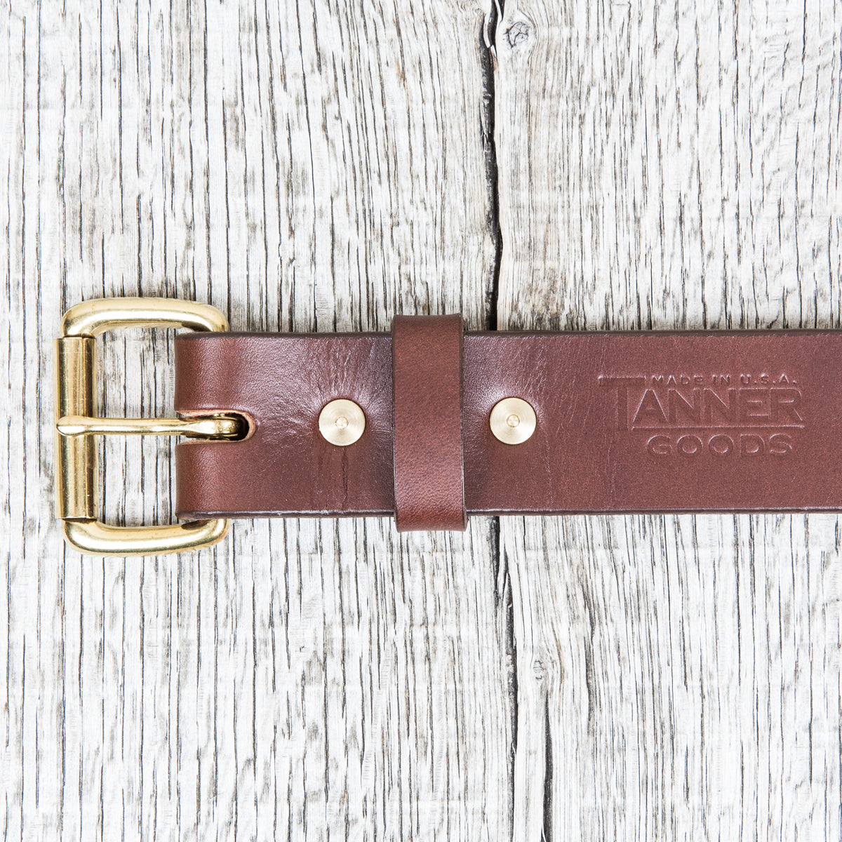 Tanner Goods Standard Belt Cognac