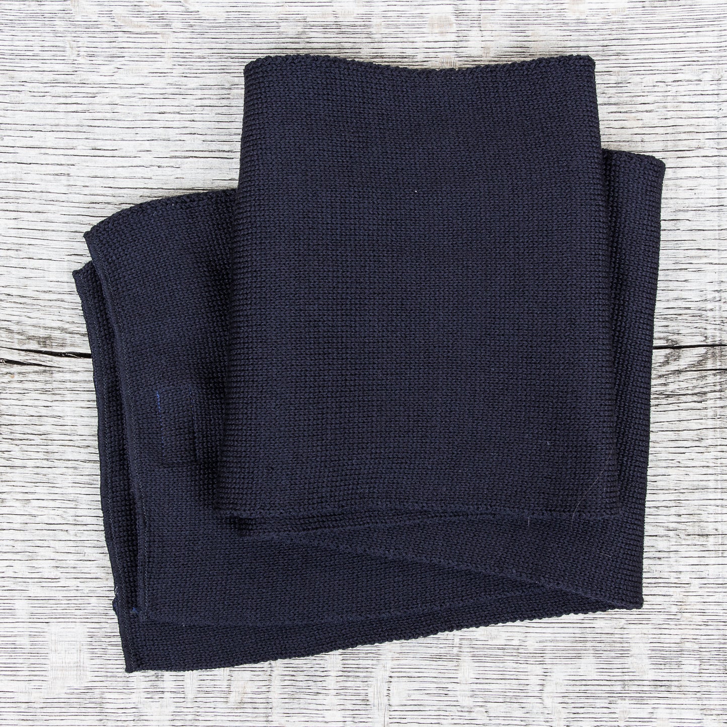 Buzz Rickson's US Military Wool Scarf Navy Blue