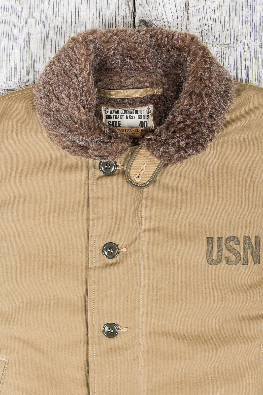 Buzz Rickson's Type N-1 Deck Khaki Demotex – Second Sunrise