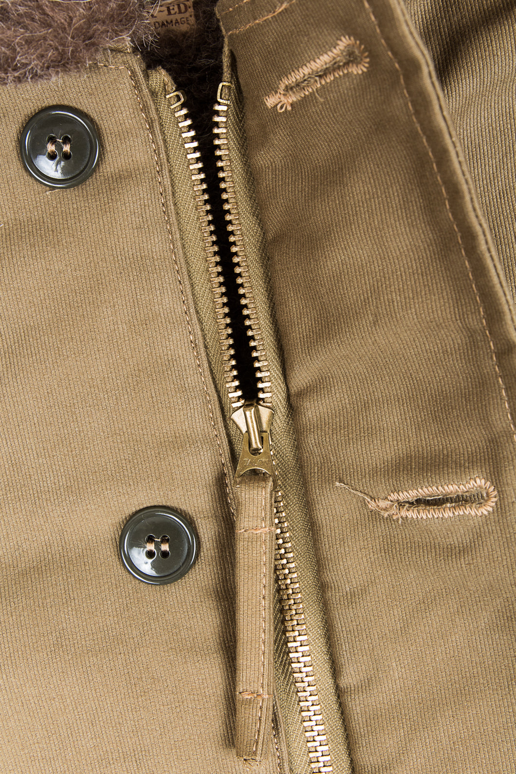 Buzz Rickson's Type N-1 Deck Khaki Demotex – Second Sunrise