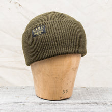 Papa Nui Cap Co. Seabees Watch Cap Olive Wool