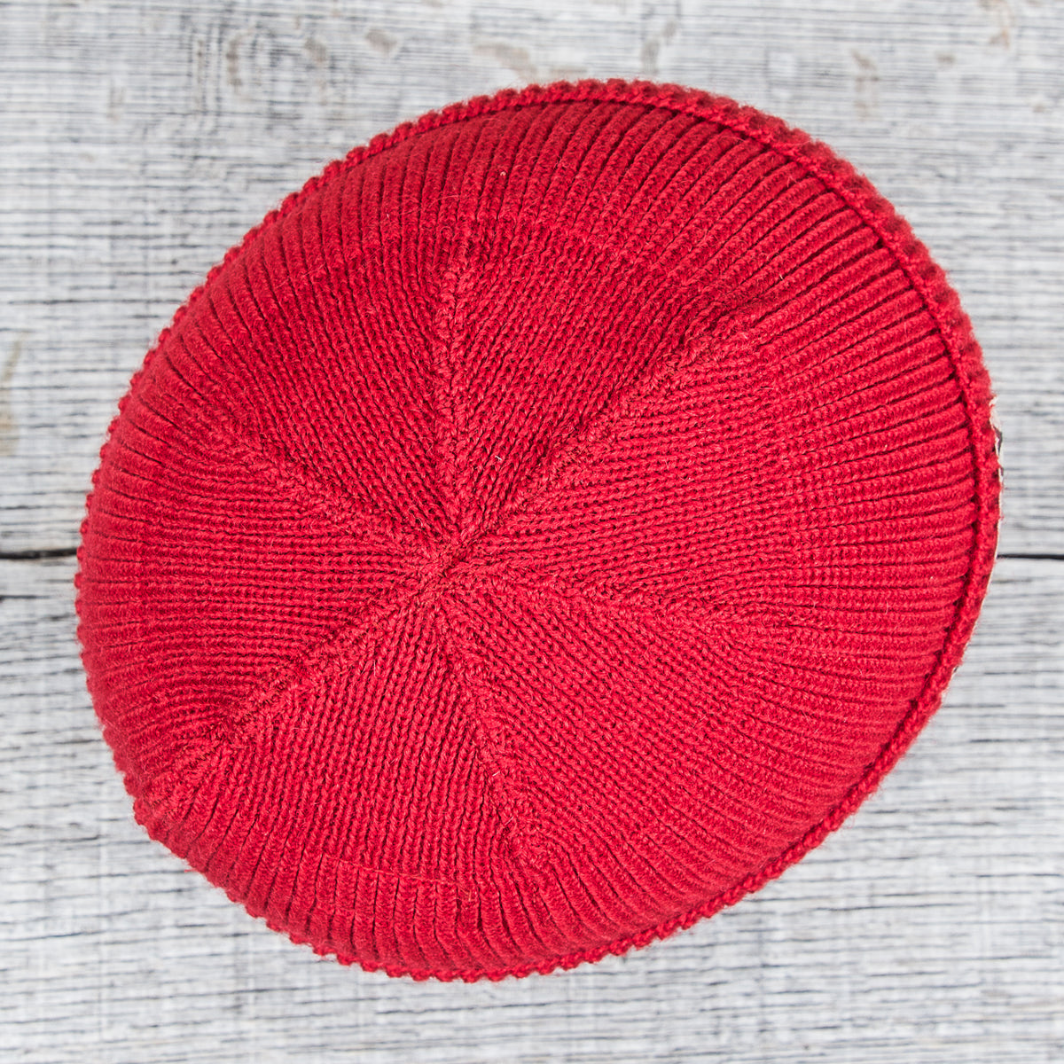 Papa Nui Cap Co. Arctic Research Watch Cap Red Wool