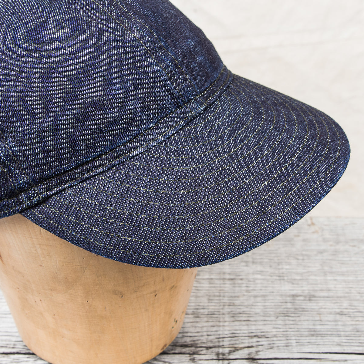 Papa Nui Cap Co. Grease Monkey Indigo A-3 Cap