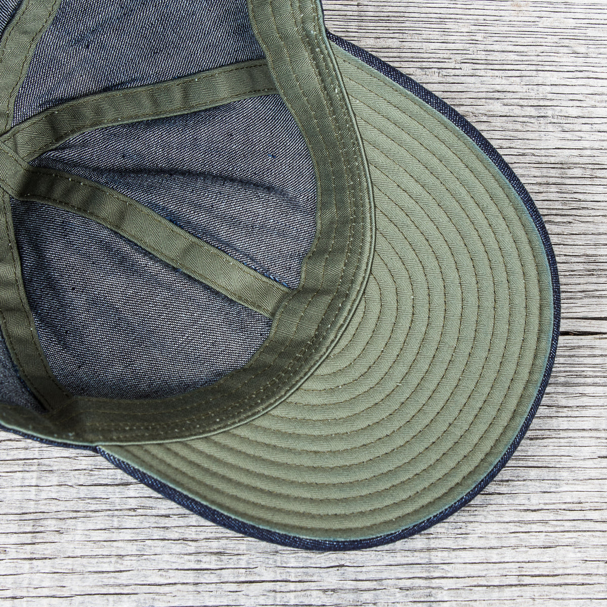 Papa Nui Cap Co. Grease Monkey Indigo A-3 Cap