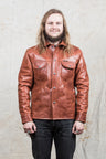 Indigofera Eagle Rising Horsehide Leather Jacket