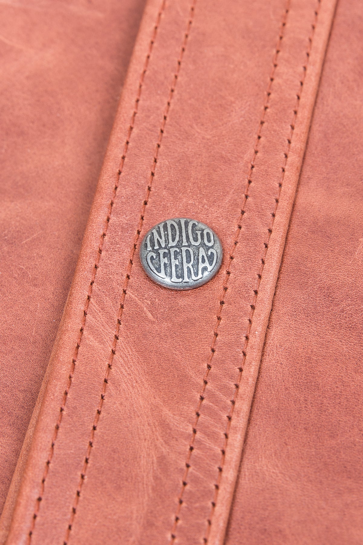 Indigofera Eagle Rising Horsehide Leather Jacket