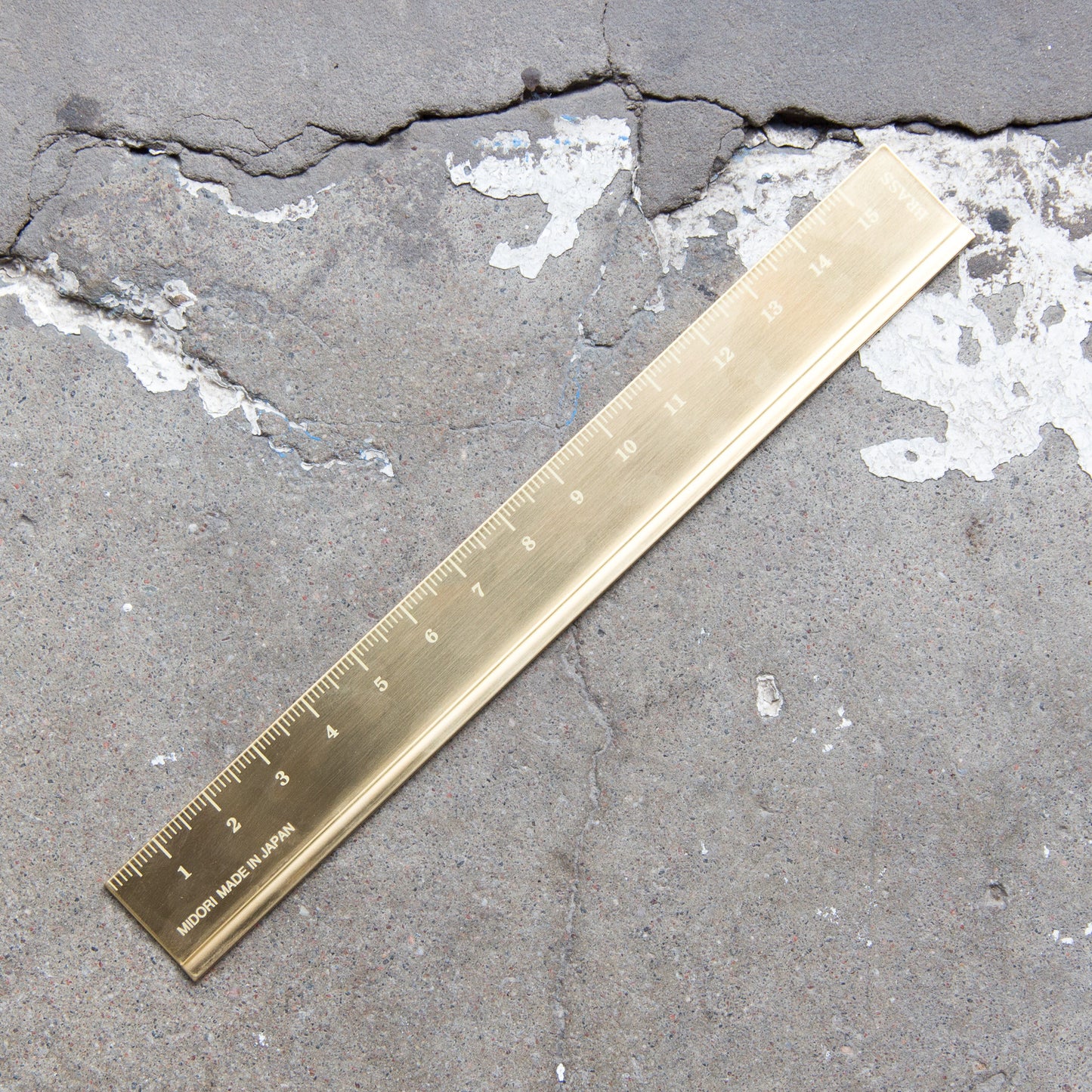 Traveler’s Company Midori Brass Ruler