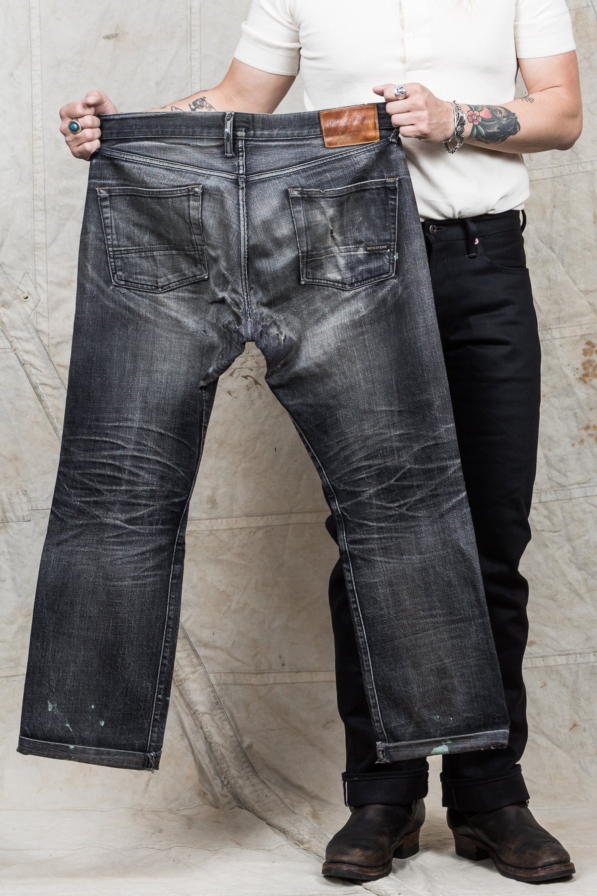 Indigofera Nash Jeans Gunpowder Black