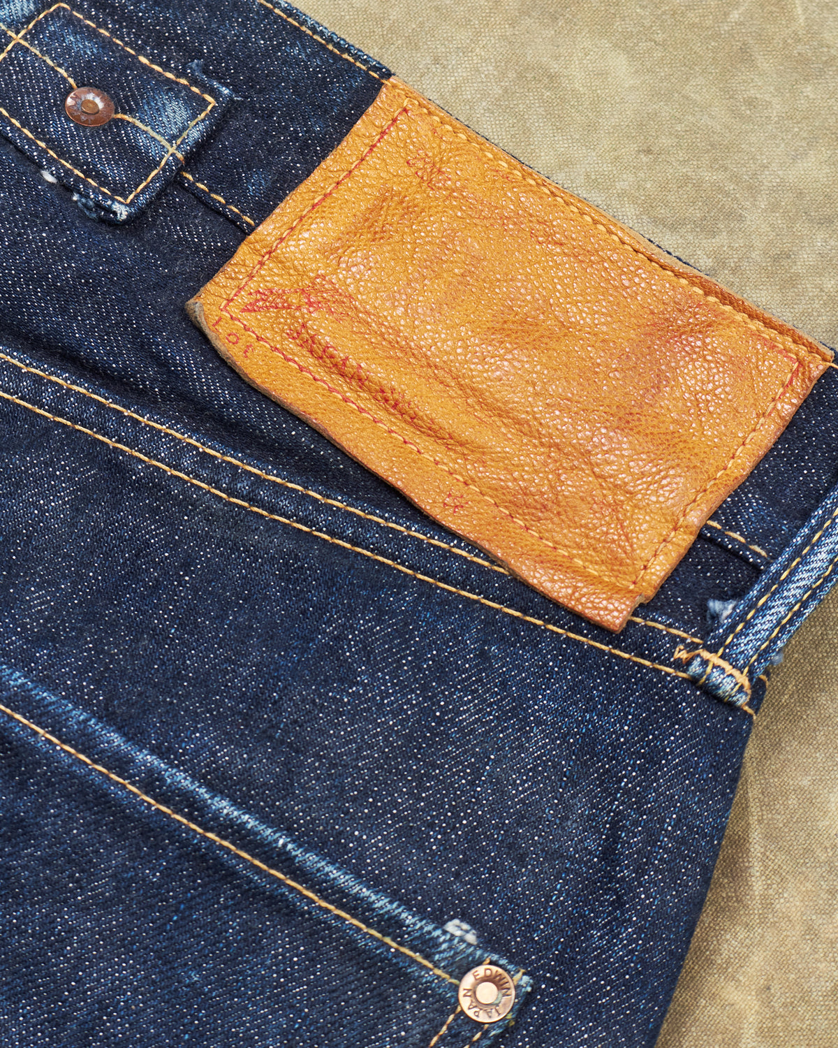 Second Hand Edwin Made in Japan 51040L Jeans Rainbow Selvedge W 36